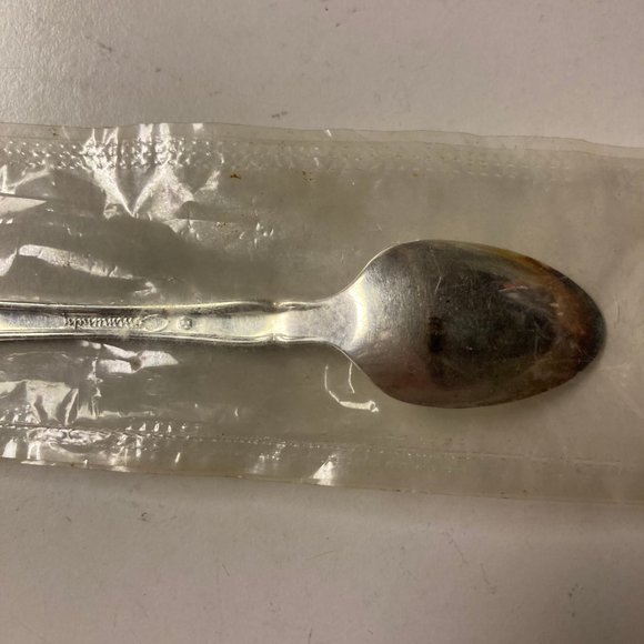 Vintage NEW Infant Spoon - Affection by Oneida Community Silverplate Flatware - Picture 3 of 14